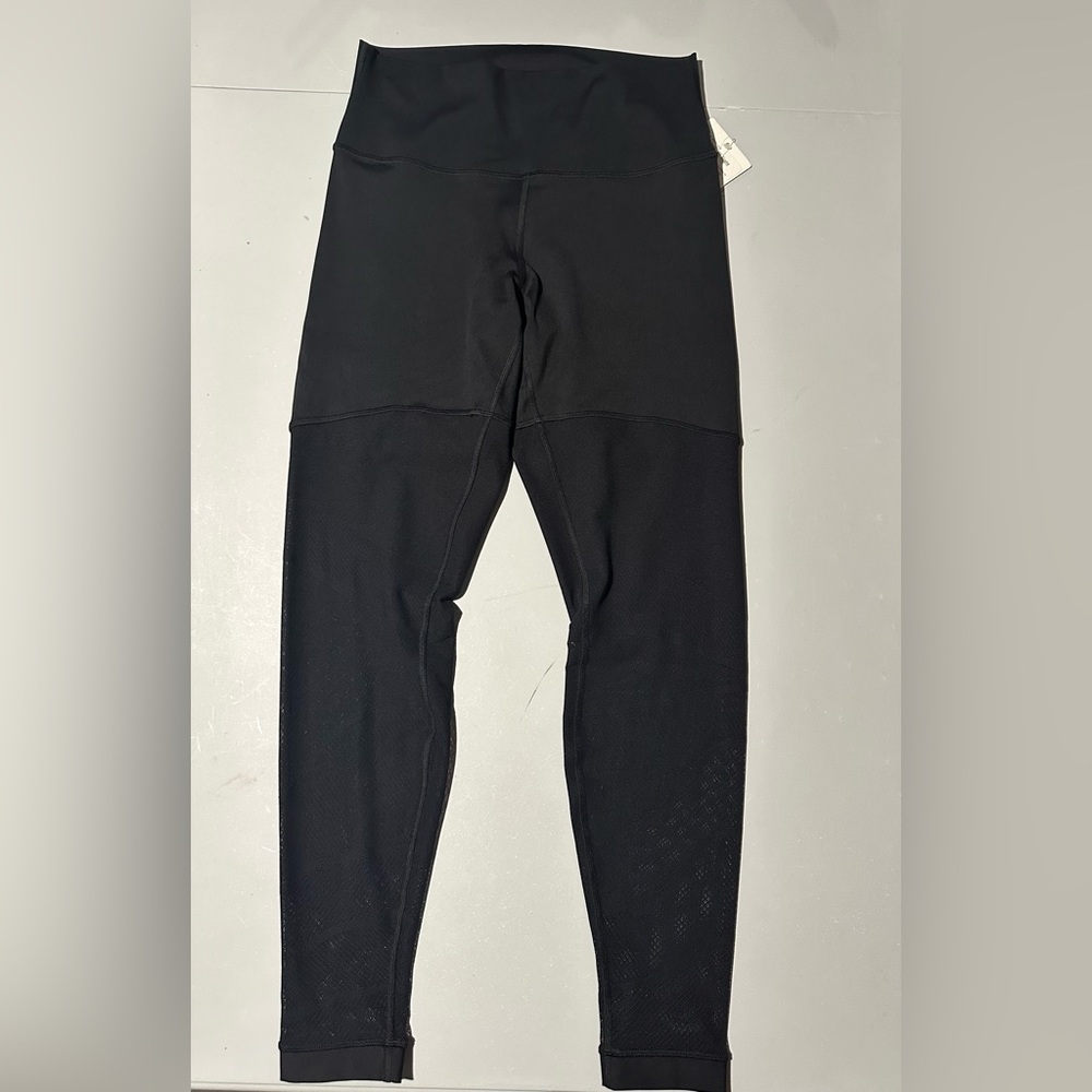 NWT Lululemon Leggings Sheer Will Pulse  HR Leggings Size 10  ($148 Retail)28”